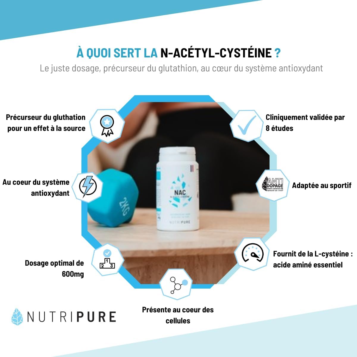 N-Acetyl-Cystein 60 caps Nutripure