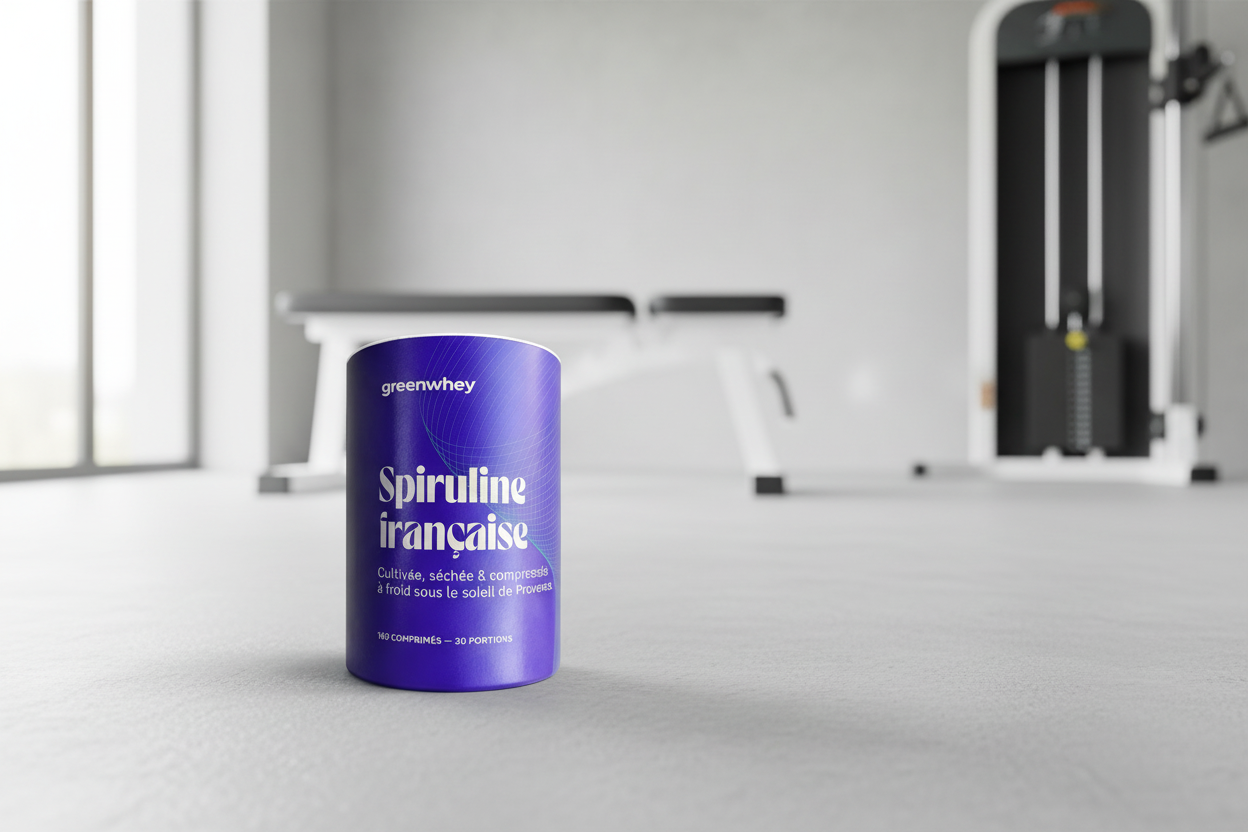 Spiruline Française 180 caps GreenWhey