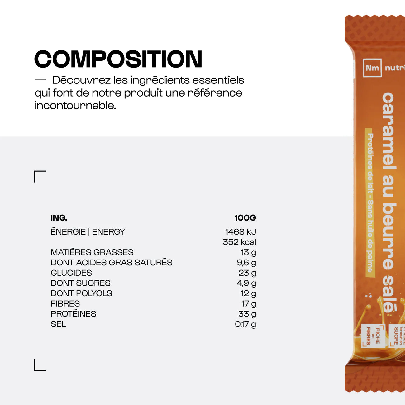 Barres Protéinées & Collagène 40g Nutrimuscle
