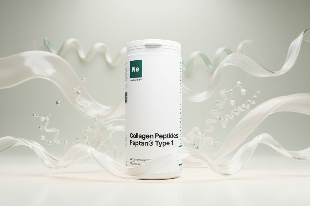 Peptides de collagène PEPTAN (Type 1) en poudre 500g Nutrimuscle
