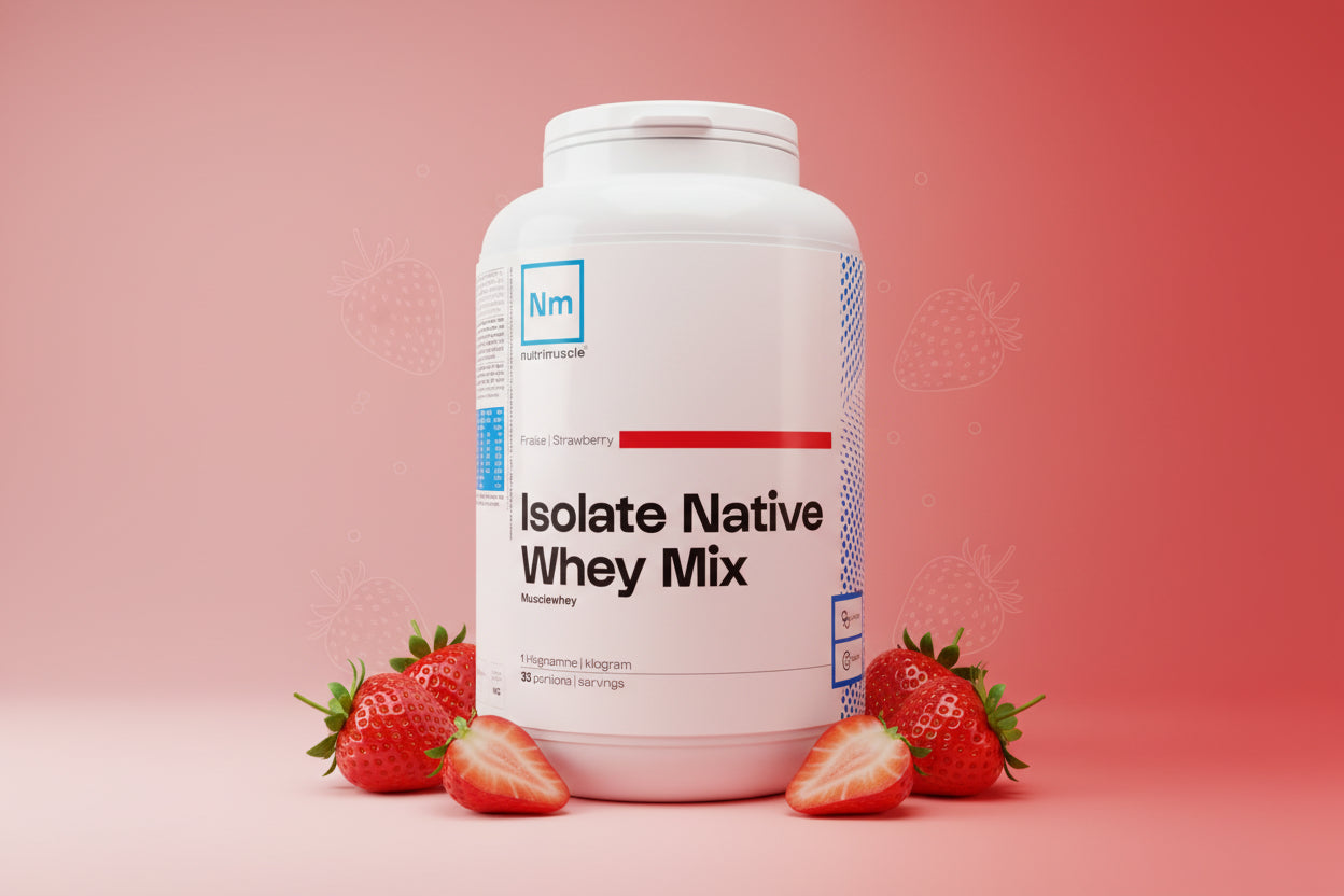 Isolate Native Whey Mix 1000g Nutrimuscle