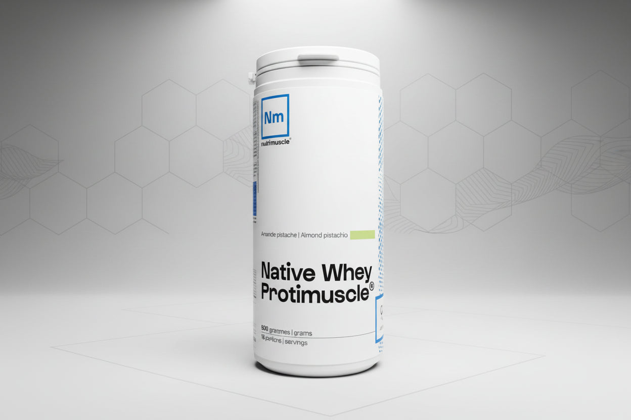 Native Whey Protimuscle 500g Nutrimuscle (50% de caséine 50% de whey)