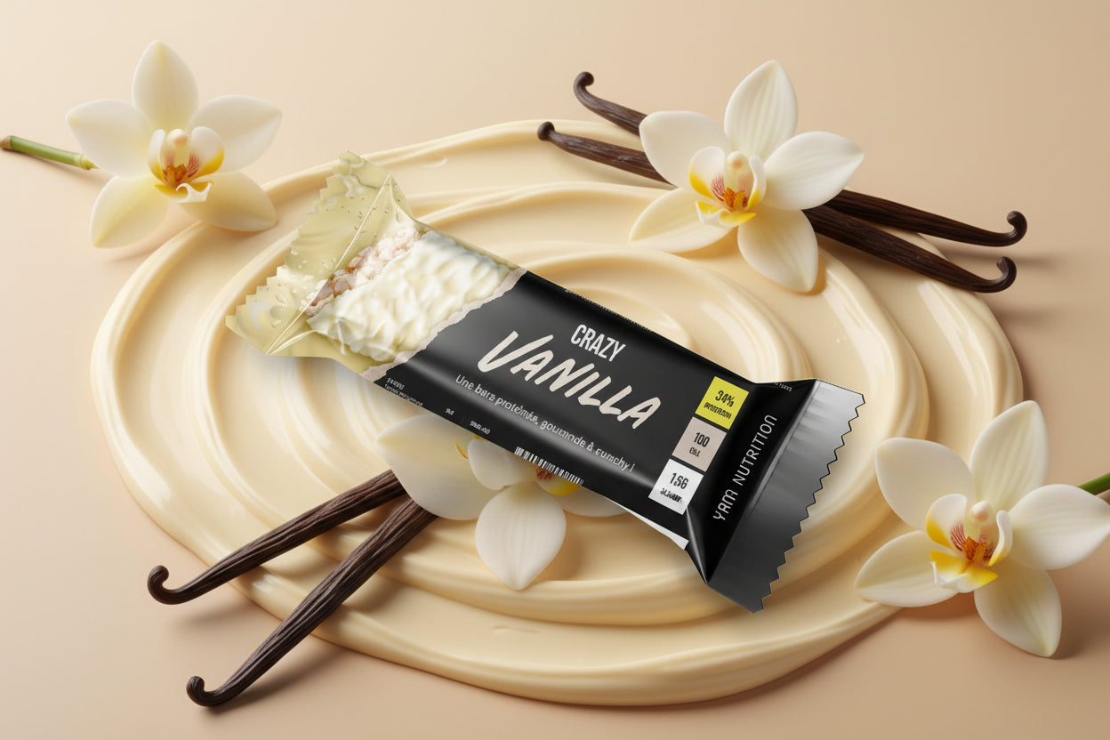 Barres Protéinées Crazy 44g Yam Nutrition