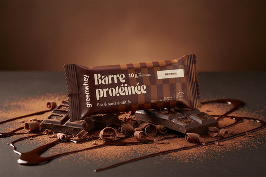 Barres protéinées Bio 50g GreenWhey