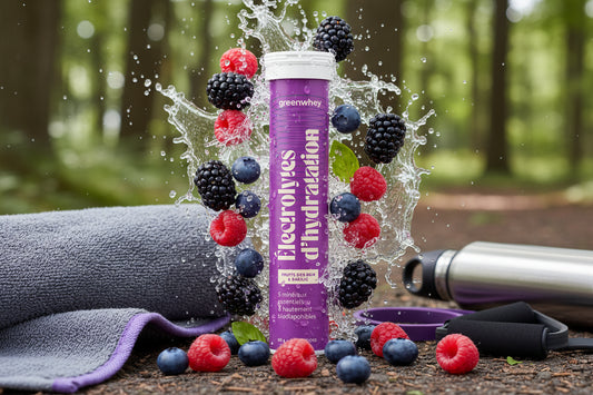 Électrolytes D'Hydratation 20 pastilles GreenWhey