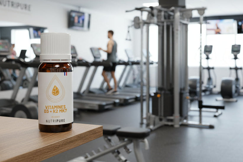 Vitamine D3 K2-MK7 1000 UI Nutripure